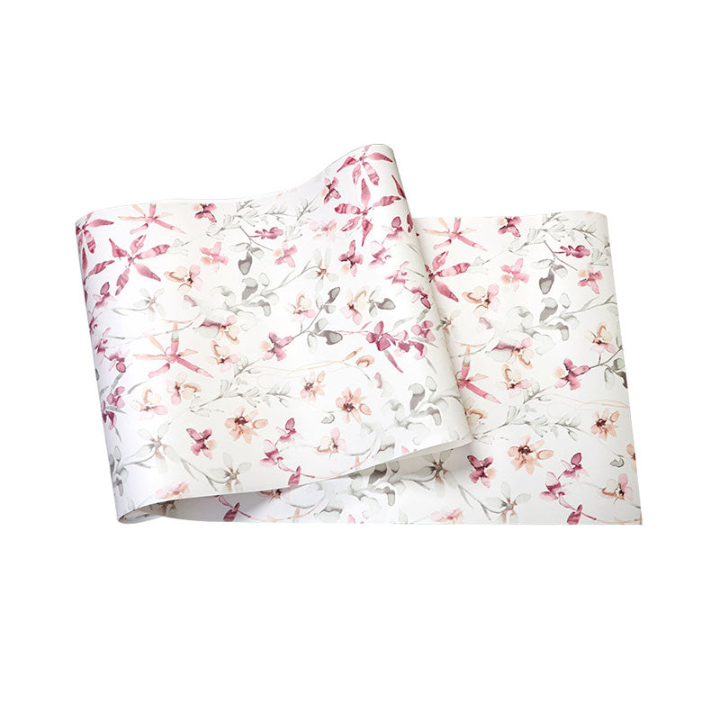 Rouleau de papier peint à feuilles entrelacées pour décoration de chambre d'amis, couleur neutre, 33 pi de longueur x 20,5 po de largeur