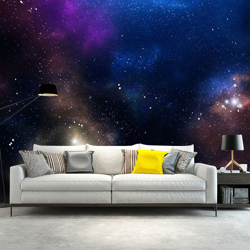 Photo Style Galaxy Wall Decor for Ceiling Extra Large Mural Wallpaper for Home, Custom Size Available