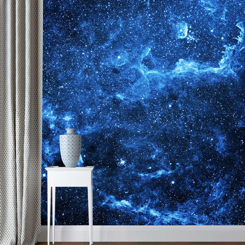 Moisture-Resistant Nebula Wall Mural Decal Personalized Size Simplicity Wall Art for Accent Wall