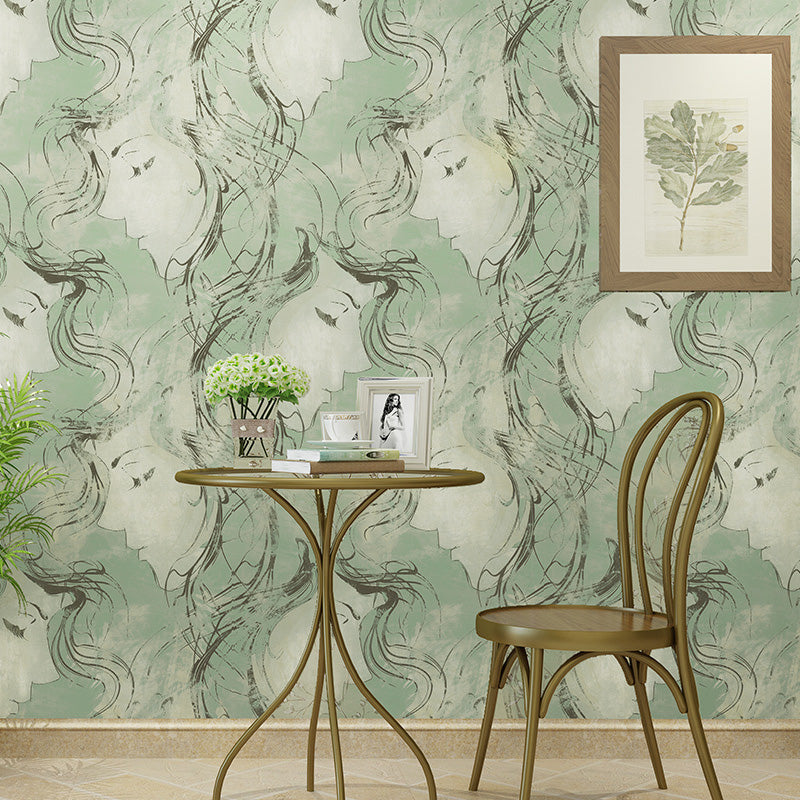 57.1 sq ft. Contemporary Wallpaper Roll for Living Room Decor in Natural Color, Non-Pasted