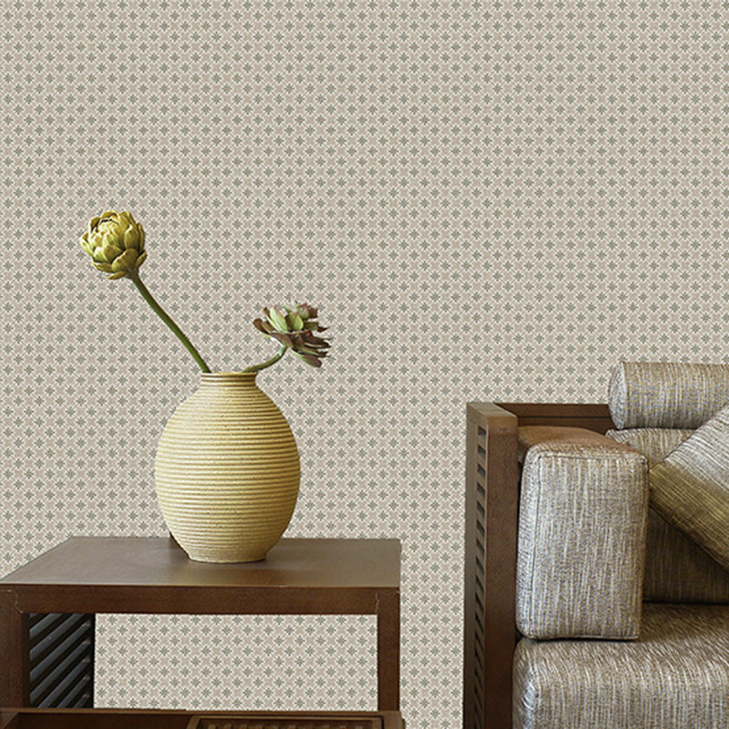 Dense Flower Design Wall Covering Non-Woven Wallpaper for Girls, 33-foot x 20.5-inch