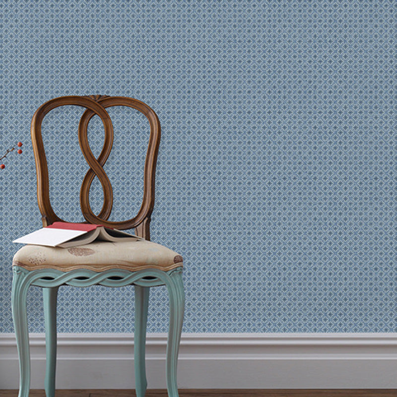 Dense Flower Design Wall Covering Non-Woven Wallpaper for Girls, 33-foot x 20.5-inch