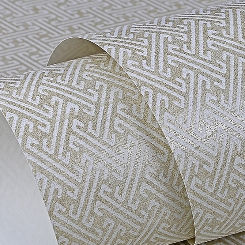 Simplicity Color Block Wall Decor in Soft Color Living Room Wallpaper Roll, 20.5 in x 33 ft