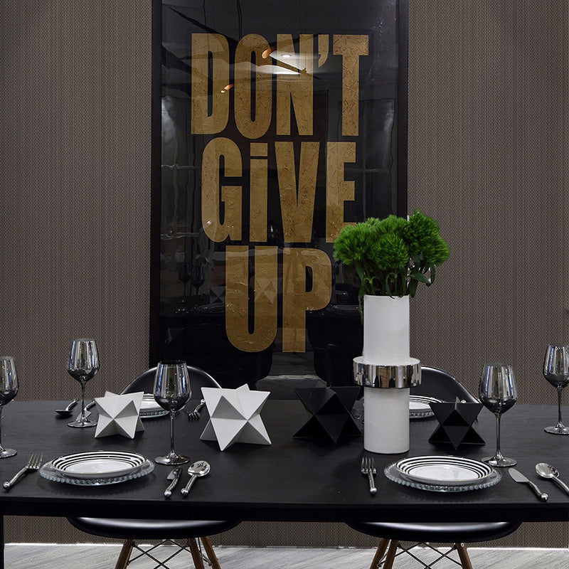 Contemporary Textured Wall Covering in Natural Color Bedroom Decorative Wallpaper Roll, 57.1 sq ft.