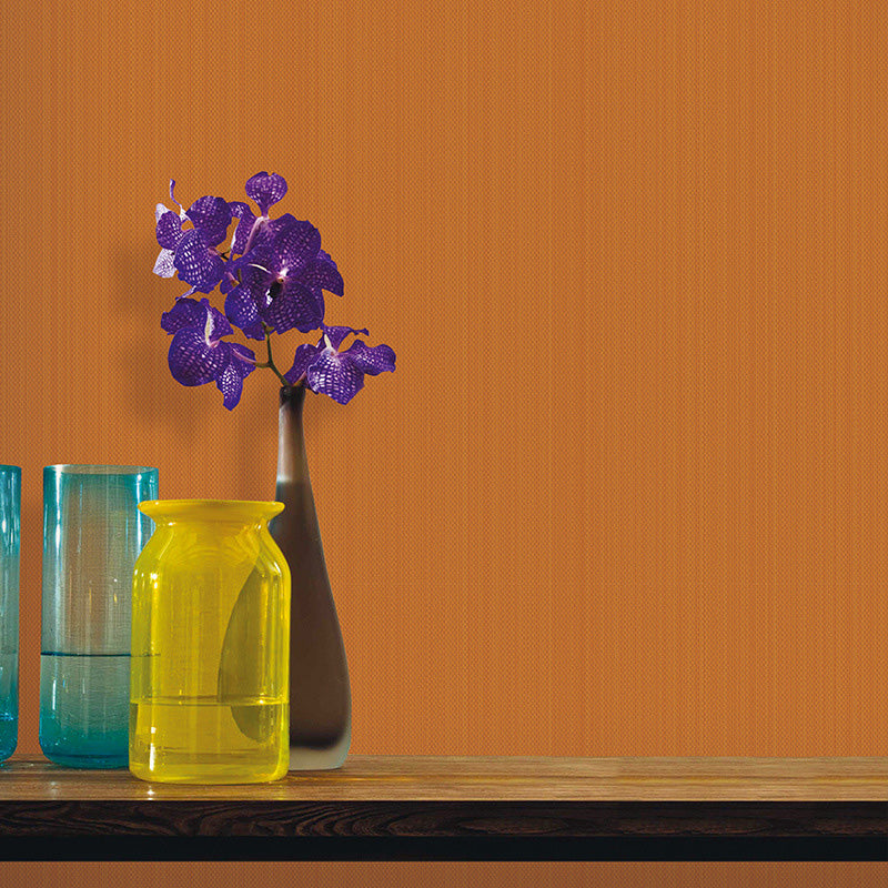 Contemporary Textured Wall Covering in Natural Color Bedroom Decorative Wallpaper Roll, 57.1 sq ft.