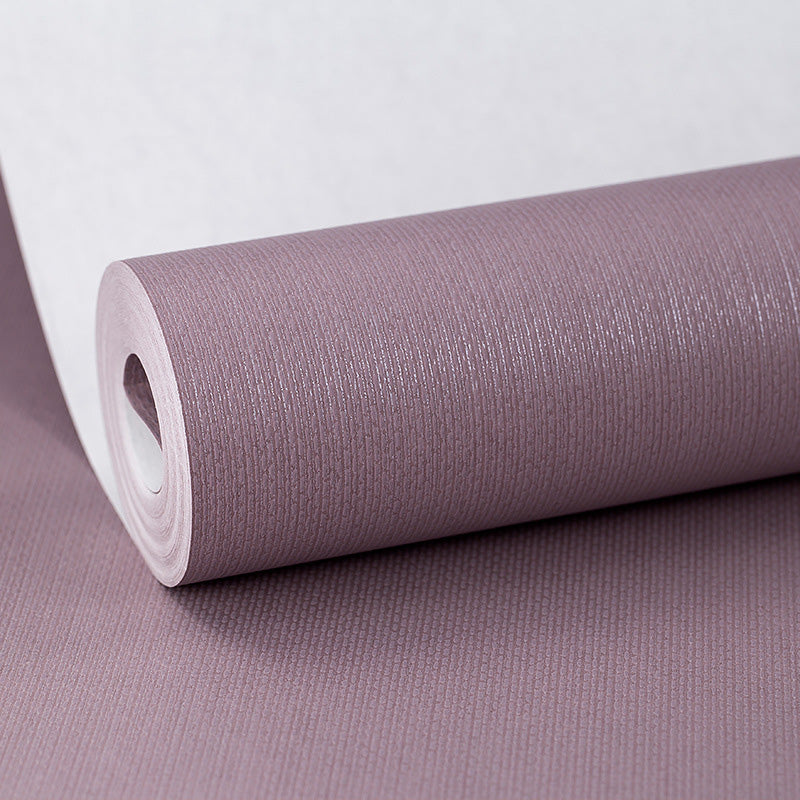 Contemporary Textured Wall Covering in Natural Color Bedroom Decorative Wallpaper Roll, 57.1 sq ft.