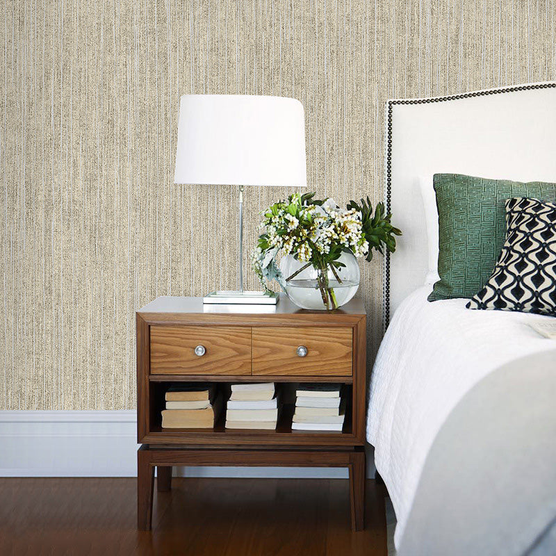 Light Color Distressed Surface Wallpaper Stain-Resistant Wall Covering for Guest Room Decor