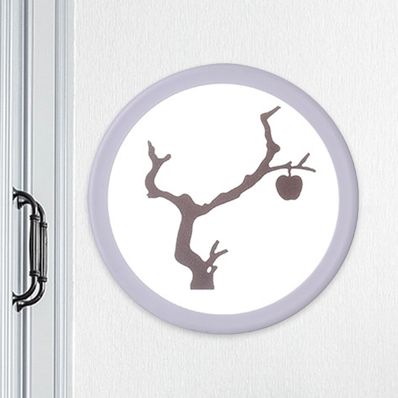 Lampe murale de chambre à coucher nue acrylique