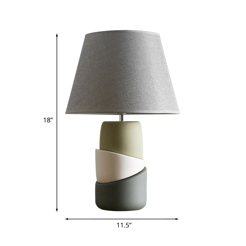 Grey 1 tête de nuit stand Light