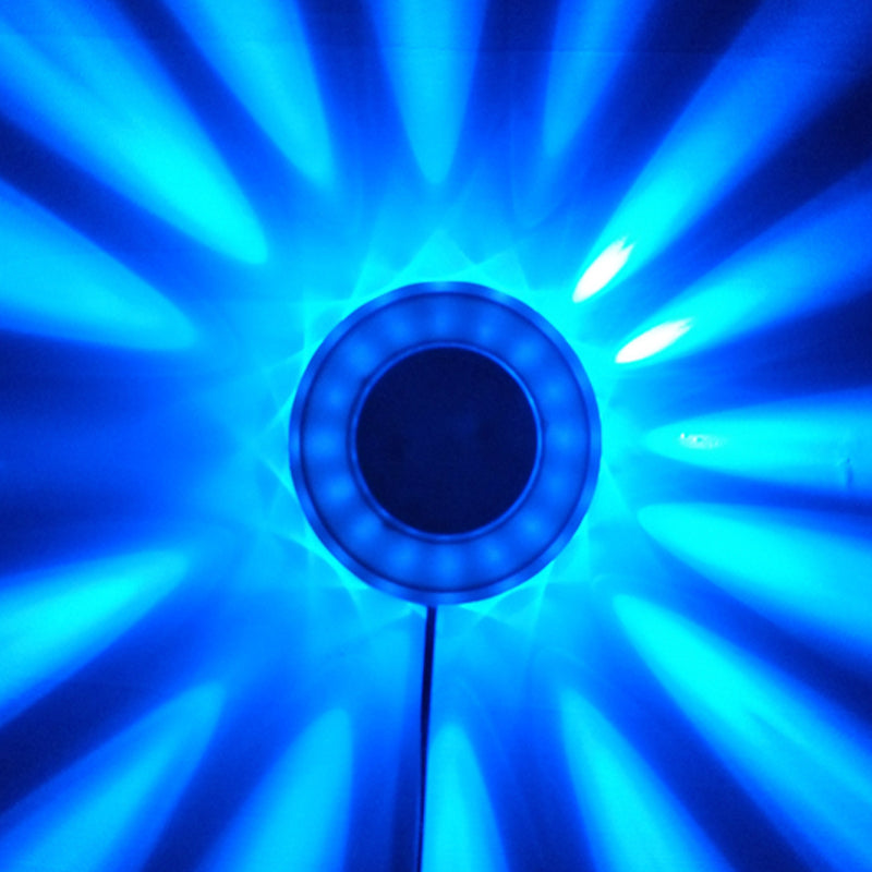 UFO Karaoke Bar Wall Lighting Metal Modernist RGB Colore Flandese a parete LED Fun a monte in nero/bianco