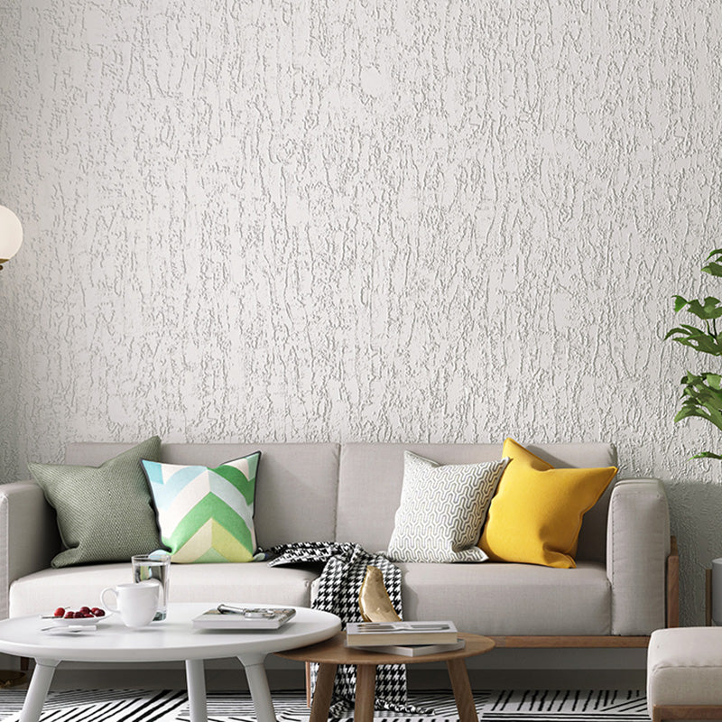 Distressed Surface Wall Decor for Home Textured Wallpaper in Soft Color, Stain-Resistant