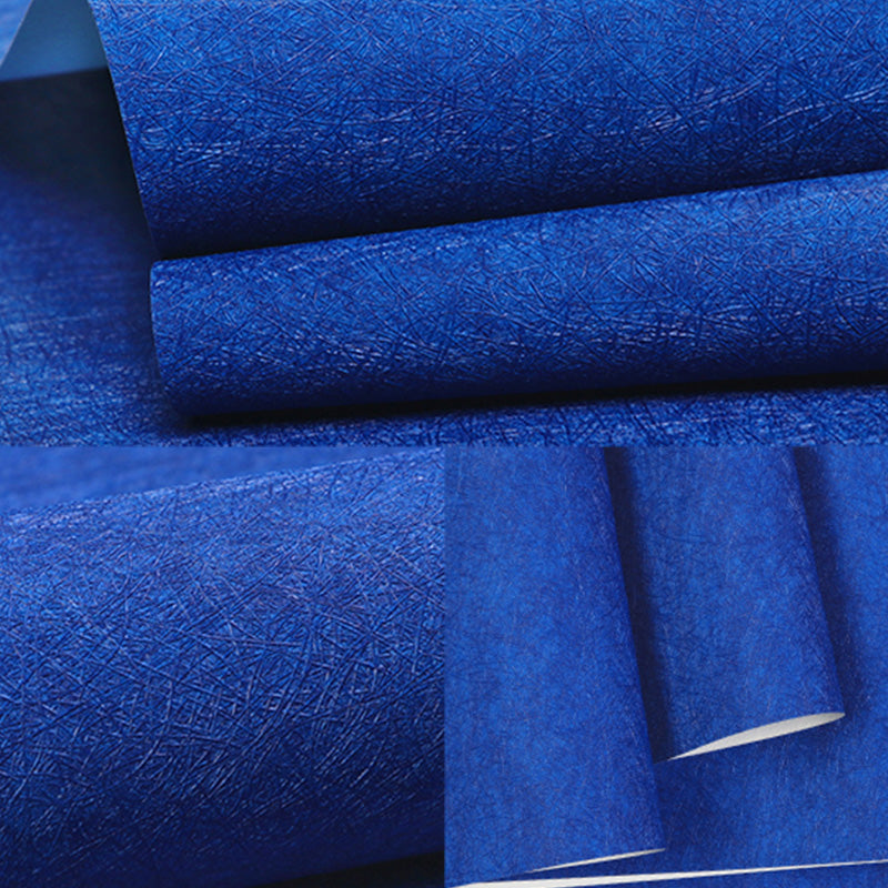 Waterproof Natural Silk Wall Decor Non-Woven Fabric Contemporary Wallpaper for Bedroom