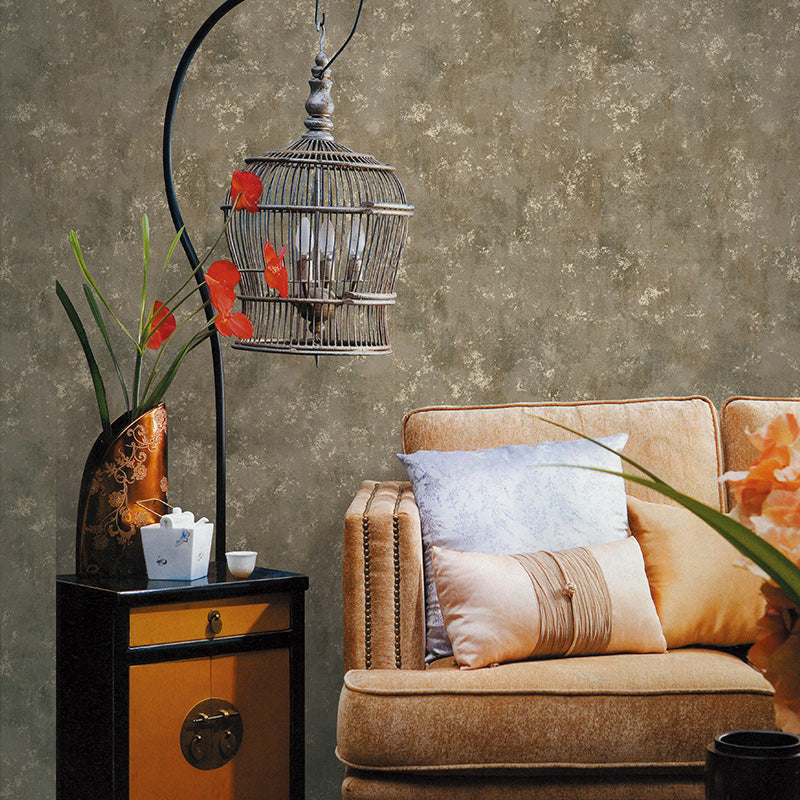 Nordic Plain Color Design Wallpaper for Living Room, 33'L x 20.5"W Wall Covering in Natural Color