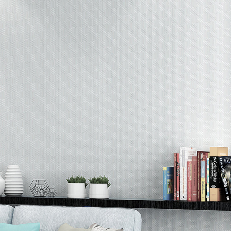 Wallpaper Plain Pastel Color Simplicity Non-Woven Cloth Wall Covering for Bedroom