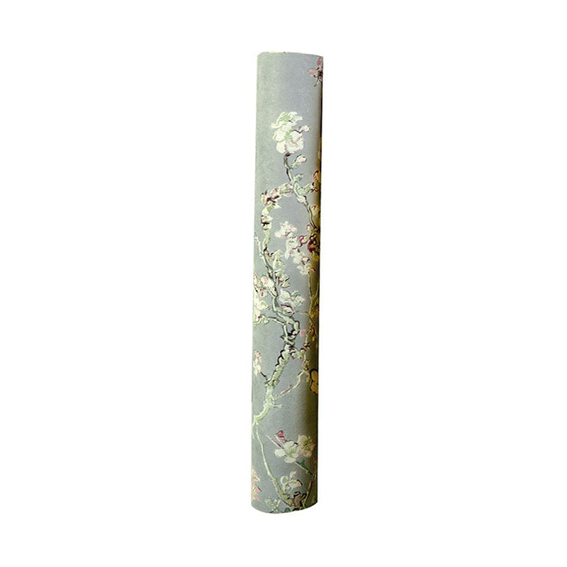 Rustic Apricot Blossom Wallpaper for Bedroom 57.1-sq ft Wall Art in Bright Color