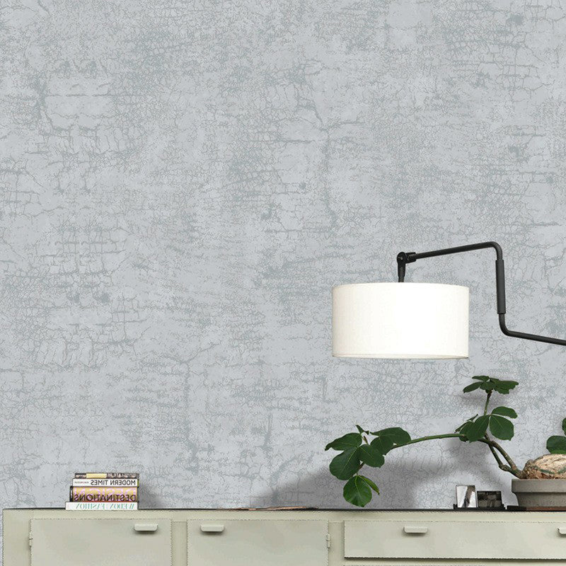 Industrial Faux Cement Wallpaper Pastel Color Living Room Wall Decor, 57.1-sq ft