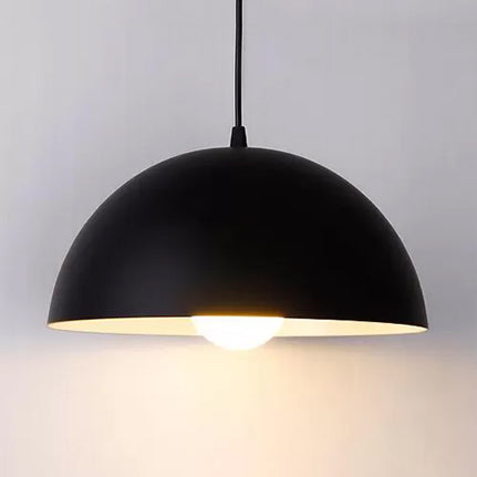 Cudo nero/bianco/rosso appeso Aprisce Alluminio Nordico 1 Luce Light Suspension per sala da pranzo, largo 12 "/14"/16 "