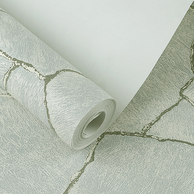 Modern Crackle Wallpaper Non-Woven Unpasted Dark Color Wall Decor for Living Room