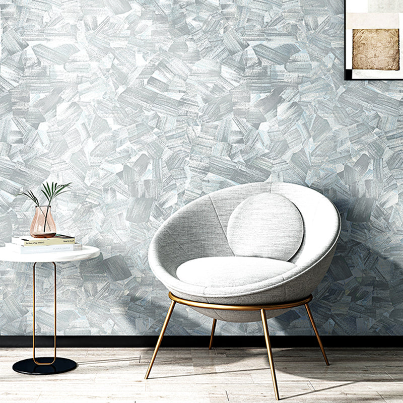 Contemporary Money Pile Print Wallpaper Multicolored Abstract Painting Wall Decor