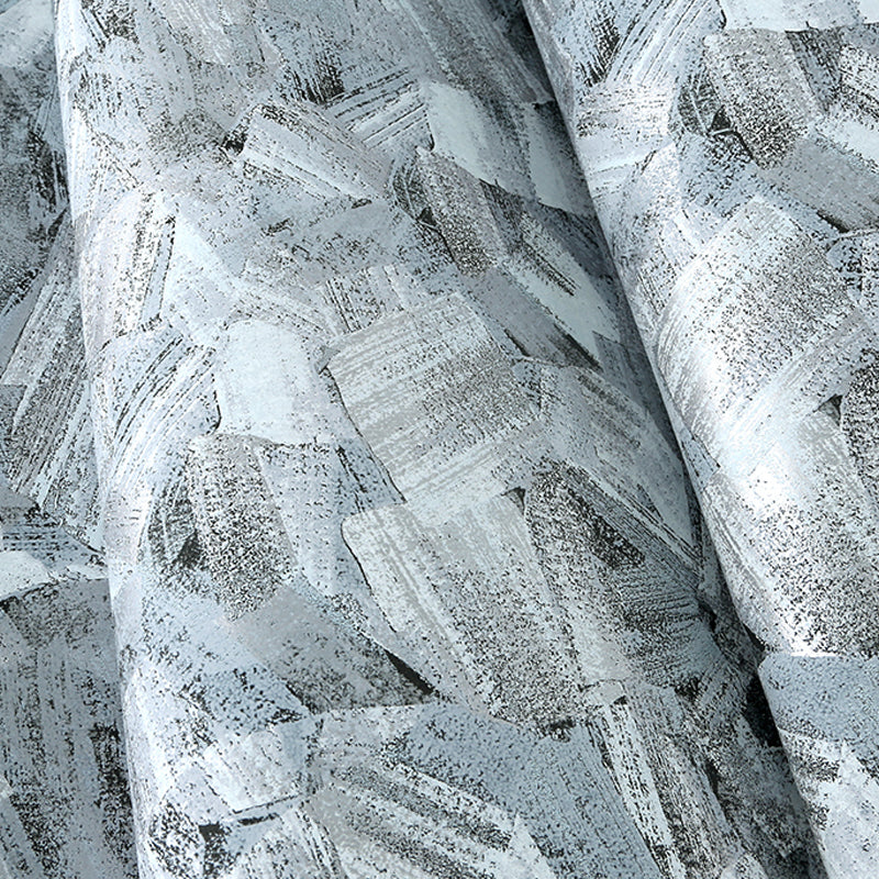 Contemporary Money Pile Print Wallpaper Multicolored Abstract Painting Wall Decor