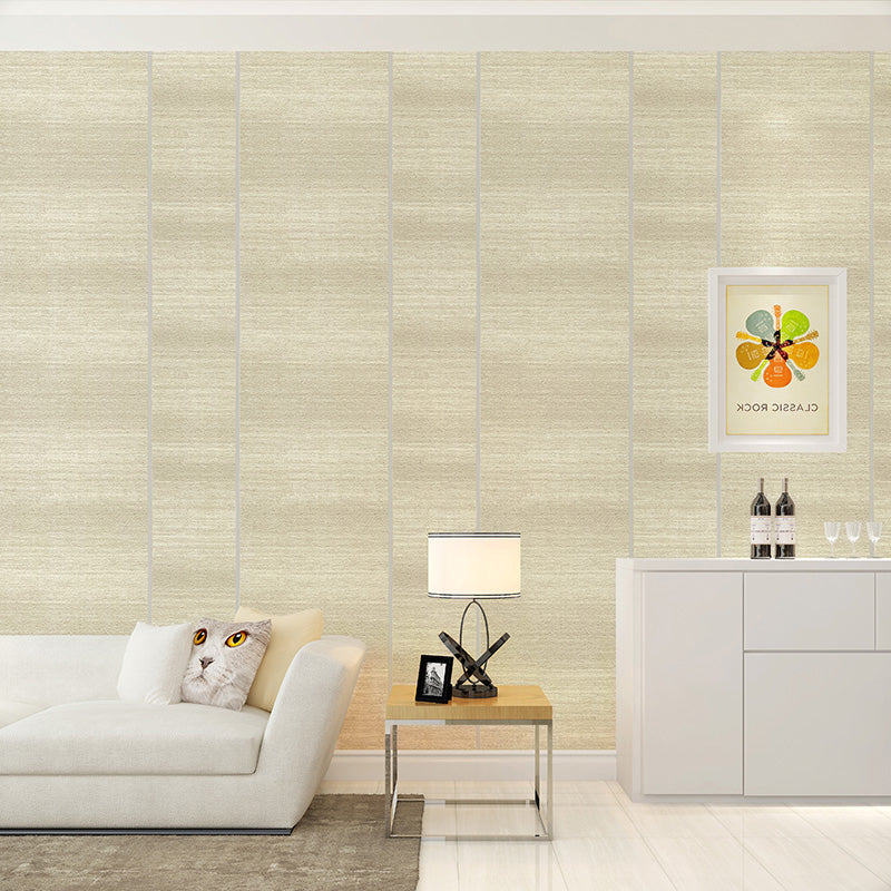 Flock Fabric Wall Covering Ombre Geometric Texture Wallpaper for Bedroom Decoration