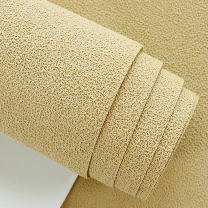 54.2-sq ft Pastel Color Flock Wallpaper Plain Moisture Resistant Wall Art for Decoration
