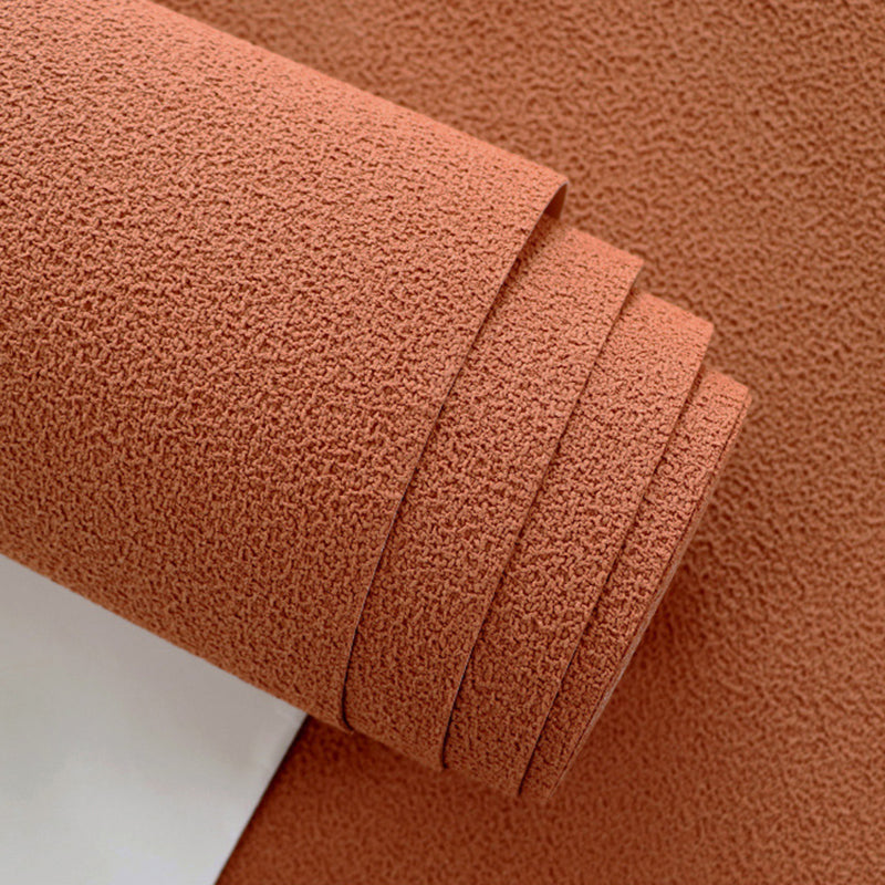 54.2-sq ft Pastel Color Flock Wallpaper Plain Moisture Resistant Wall Art for Decoration