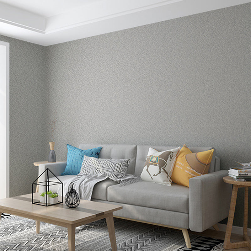 Plain 54.2-sq ft Wall Covering Dark Color Textured Moisture-Resistant Wallpaper Roll