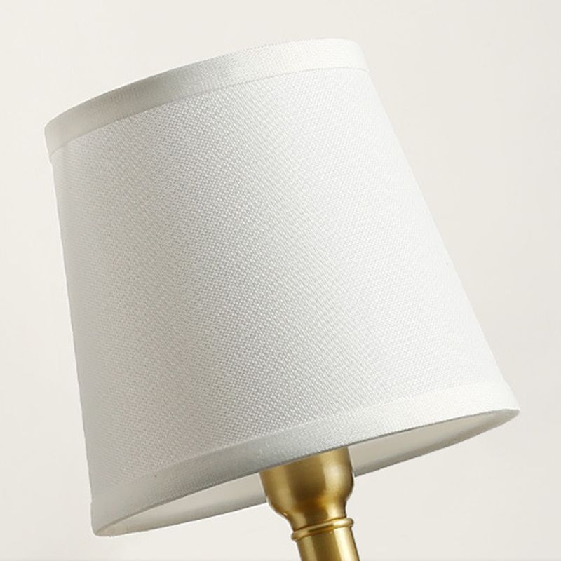 eometric Shade Wall Lighting Modern Simple Style Glass 1 Light Sconce Light in Gold