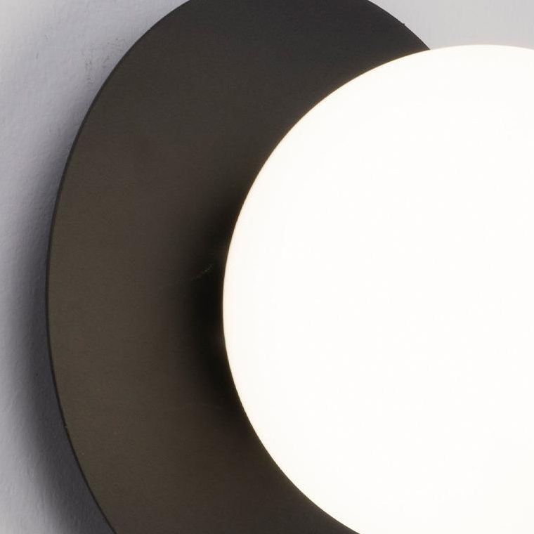 Global Wall Mount Light Fixture Simple Glass 1 Light Wall Mount Lamp