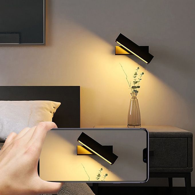 Rotatable Linear Wall Lighting Ideas Modern Metal 1 Light Wall Mounted Lighting