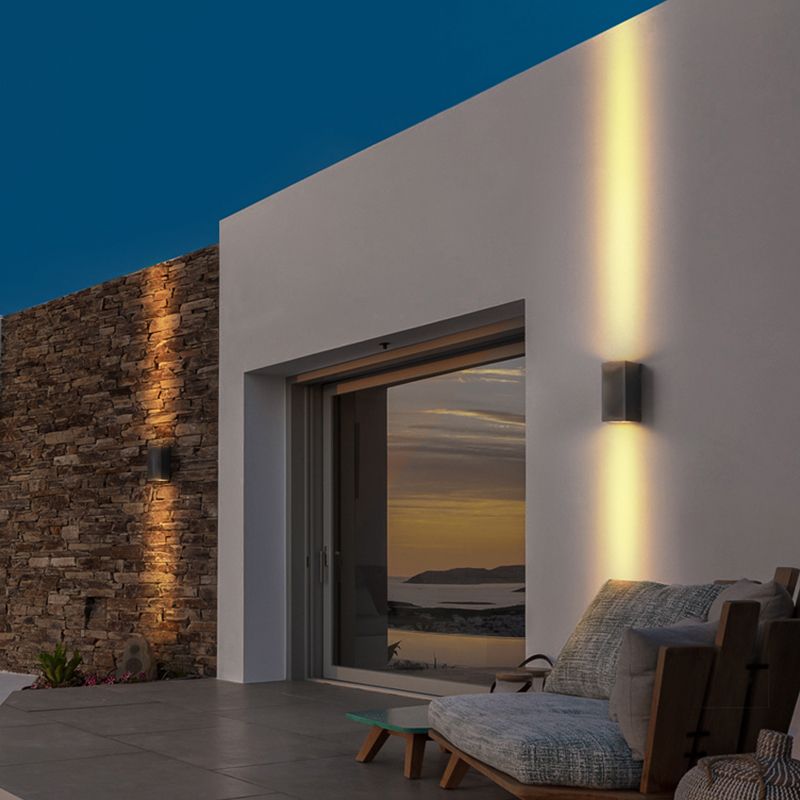 Application murale noire contemporaine LED Multi Light Wall lasher Light for Living Room