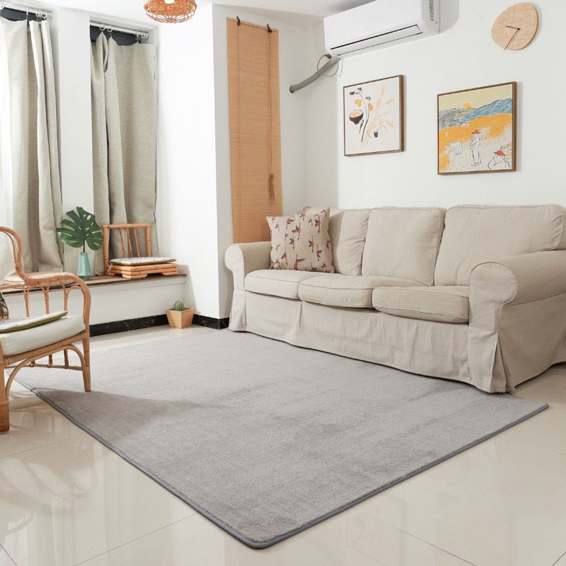 Colorful Area Rug Polyester Area Carpet Anti-Slip Easy Care Rug for Drawing Room