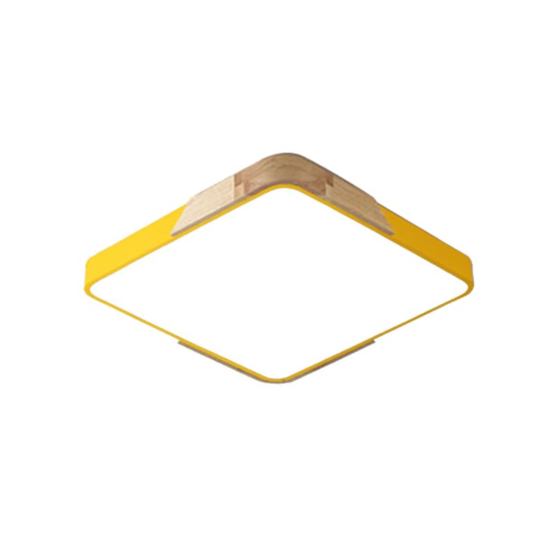 Moderne stijl 1-lichts inbouwarmaturen Geometrische acryl inbouwplafondlamp