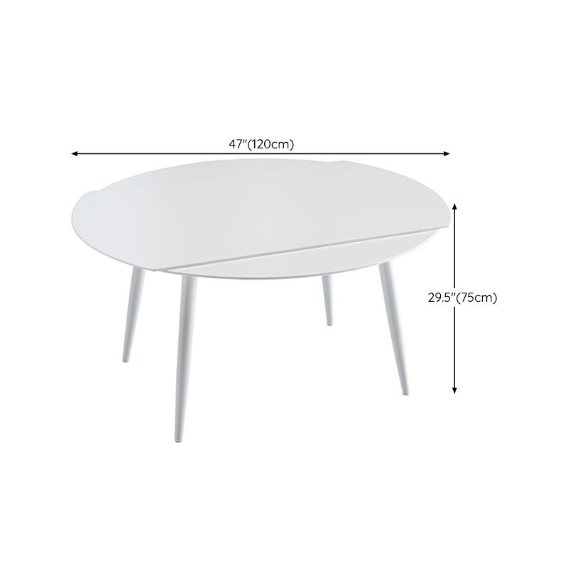 Sintered Stone Dining Table Modern Round Dining Table for Kitchen