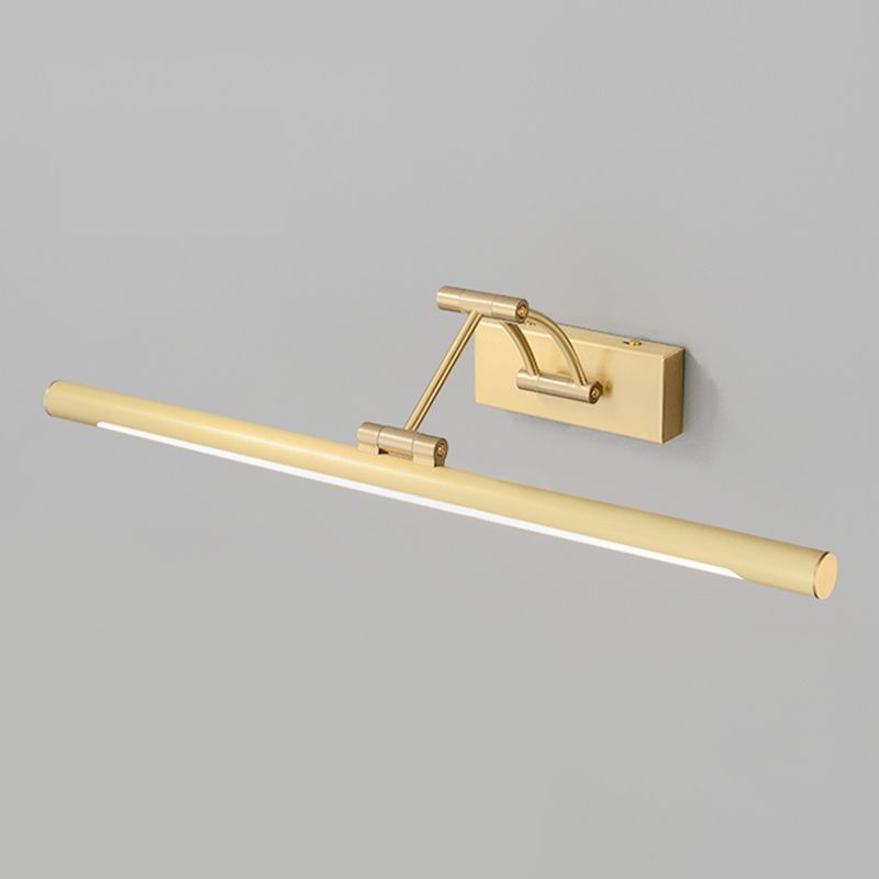 Modern Minimalist Style Cylindrical Wall Mounted Vanity Lights Metal Vanity Wall Light Fixtures for Bathroom