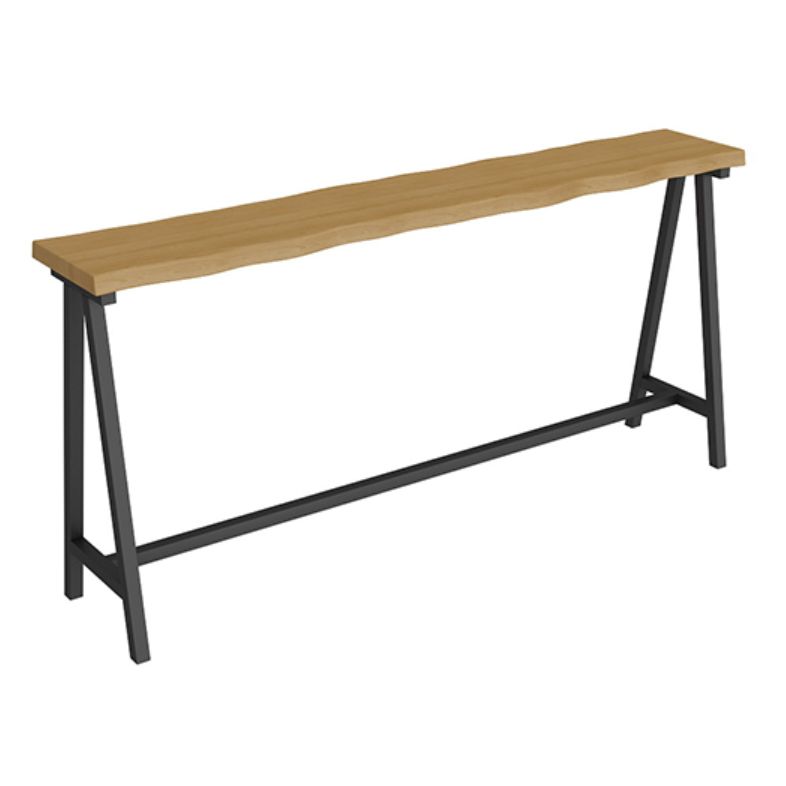 Modern Rectangle Pub Dining Set 1/2/4/7 Pieces Trestle Indoor Counter Height Set