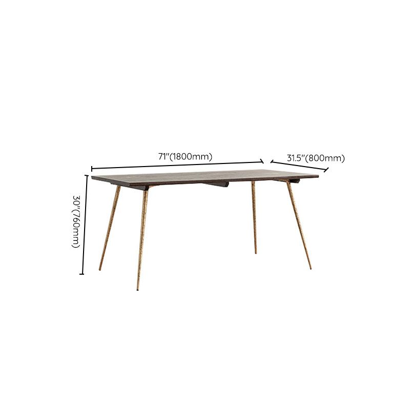 Dining Room Dinner Kitchen Table 4 Legs Oak Solid Wood Dining Table