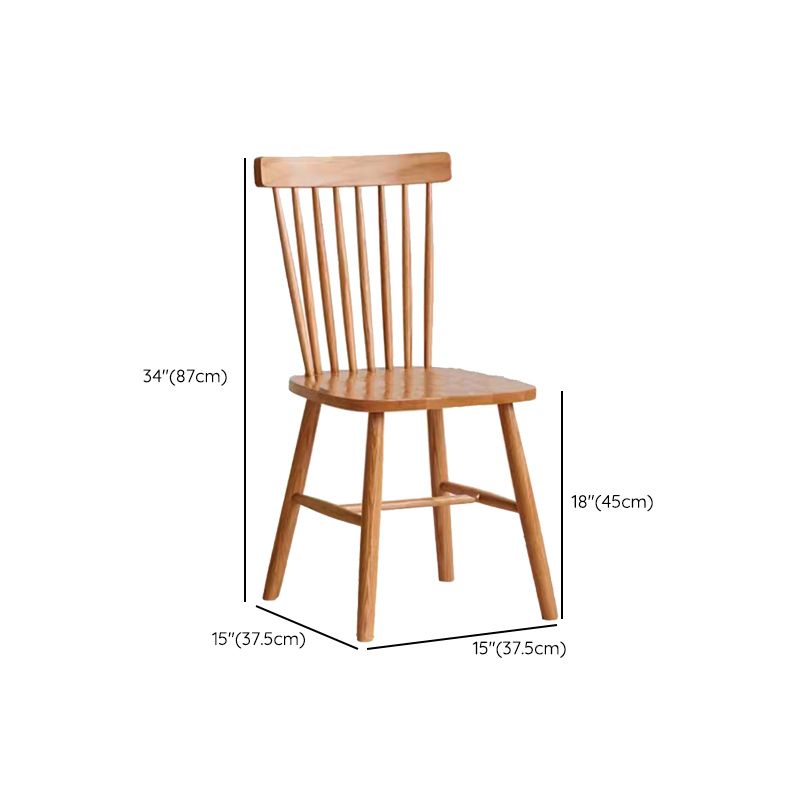 Pine Wood Modern Dining Set with Wooden Chairs 1/2/5 Pcs Dinette Set for Home