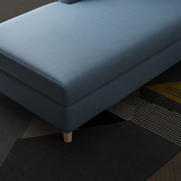 Scandinavian Chaise Lounge Chair One Armed Chaise for Living Room