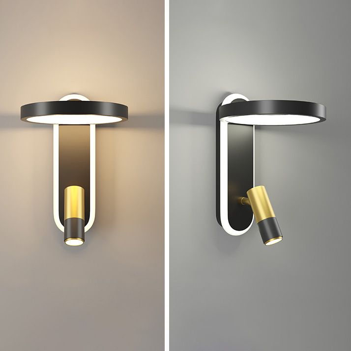 Metal Wall Sconce Lighting Simplicity Style LED Wall Mounted Lighting