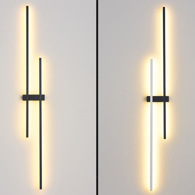 Lineare Wandbeleuchtungsvorrichtungen moderner Acryl 2 Leuchten LED -Wandlampe