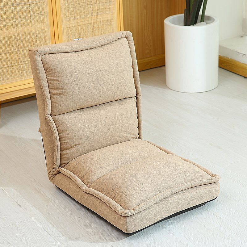 Linen Chair 19.6" L x 24" W x24" H Armless Convertible Chair