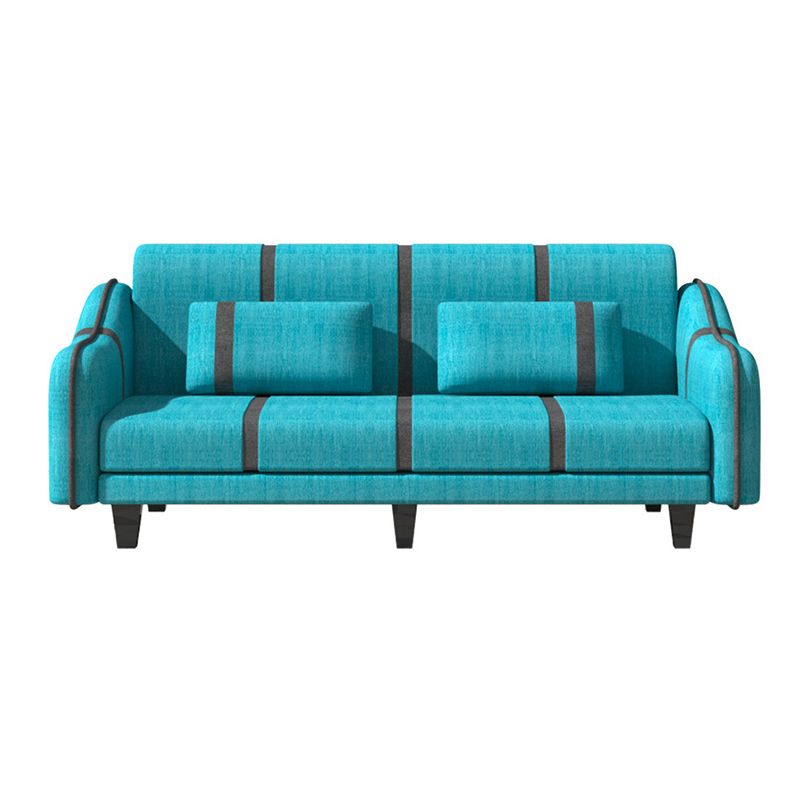 Modern Convertible Sofa Fabric Single Cushion Seat Sofa for Living Room