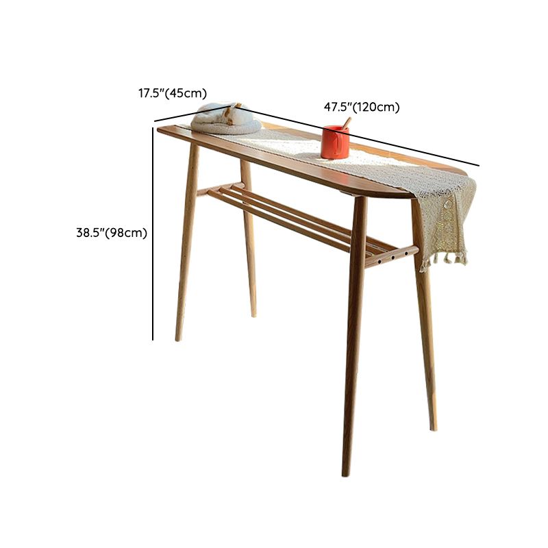 Natural Counter Height Pub Set 1/2/3 Pcs Solid Wood Bar Table and Upholstered Stools