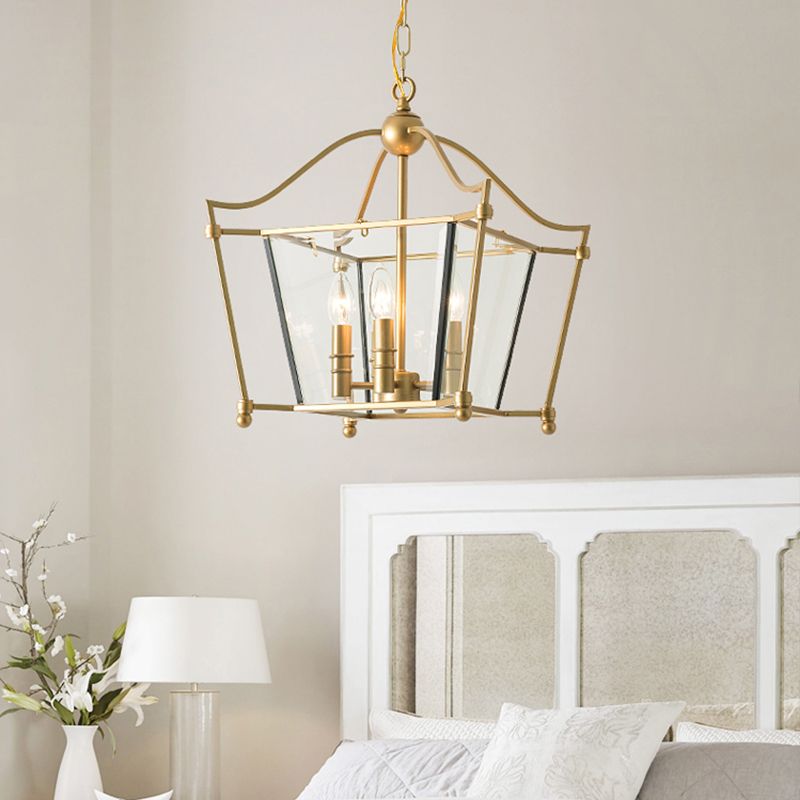 4 lichten metaal hangende kroonluchter traditionele gouden kaarsenstijl eetkamer hanglamp lampje