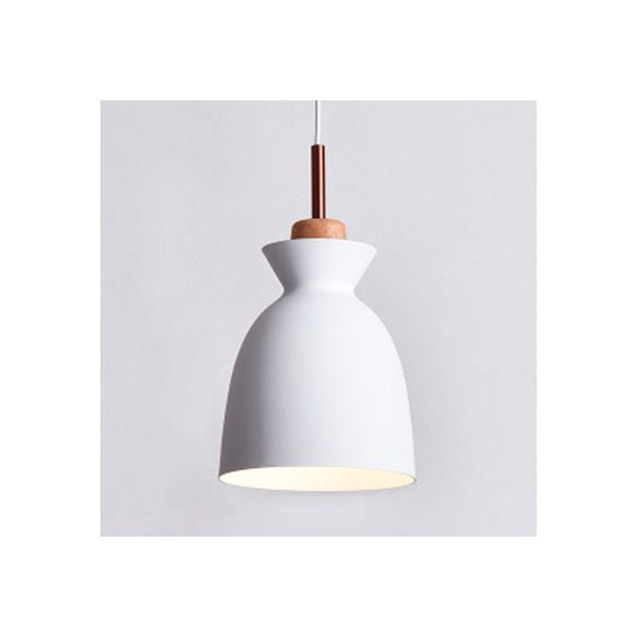 Nordic Style Hanging Lighting with Shade Aluminum Single Head Pendant Lamp for Porch