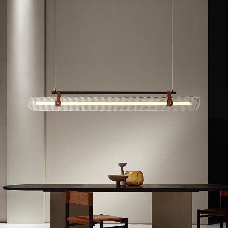 Contemporary Acrylic LED Hanging Pendant Lights for Dining Room