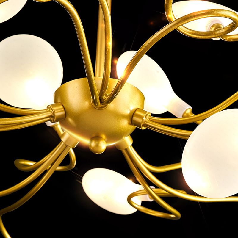 Lampadario moderno per lampada a soffitto orbicolare a soffitto orbicolare