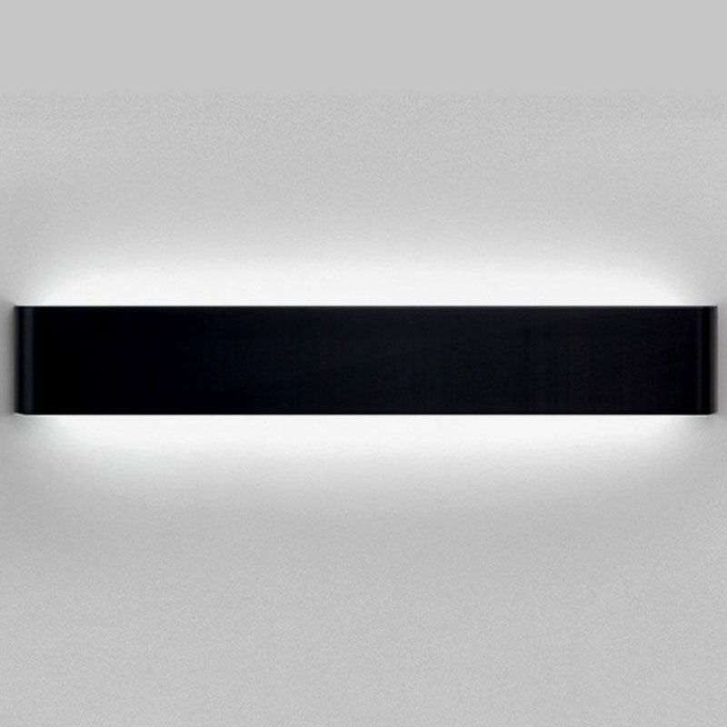 1-Light Wall Mount Light Modern Style LED Wall Sconce Light with Acrylic Shade